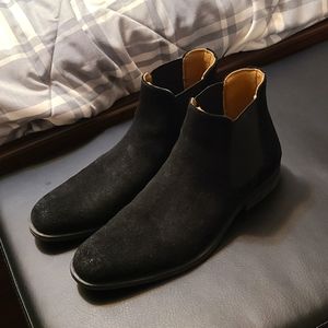 Men's Black Aldo Chelsea Boots